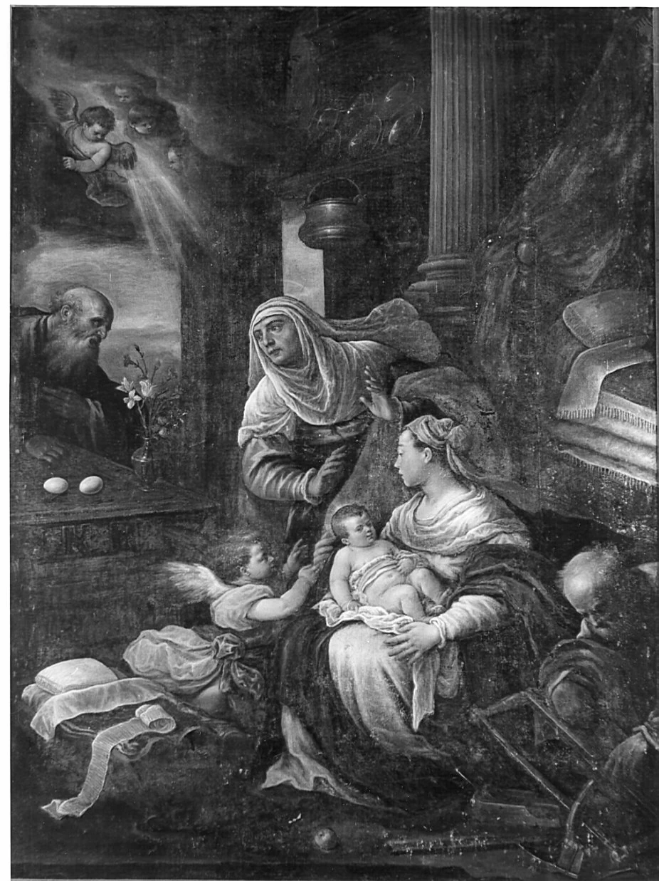 93-Sacra Famiglia con Sant'Anna e San Gioacchino -Almeno San Salvatore-Bergamo